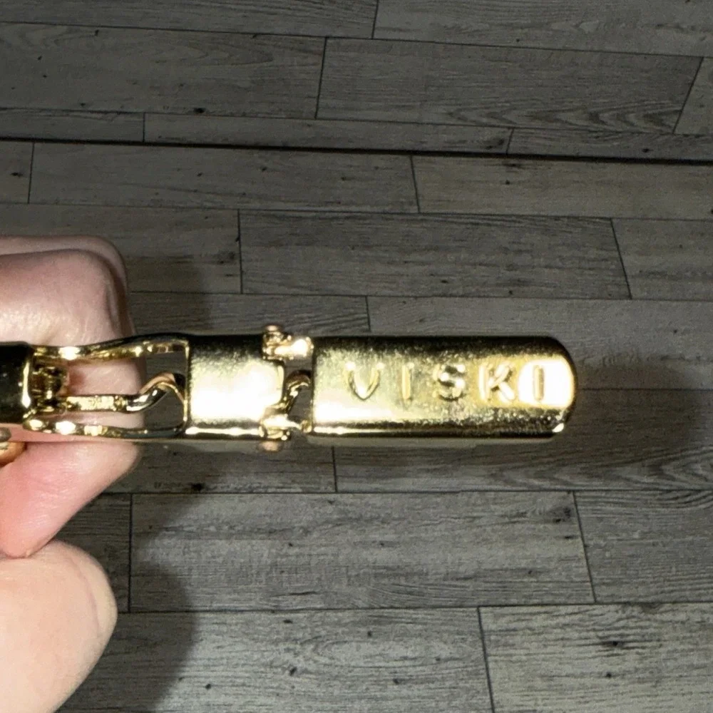 Viski's Gold Corkscrew Waiters Key Foil Cutter 7